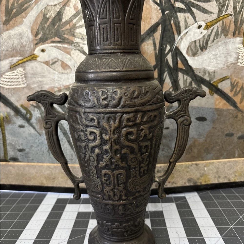 Antique-Style Japan Bronze Vase